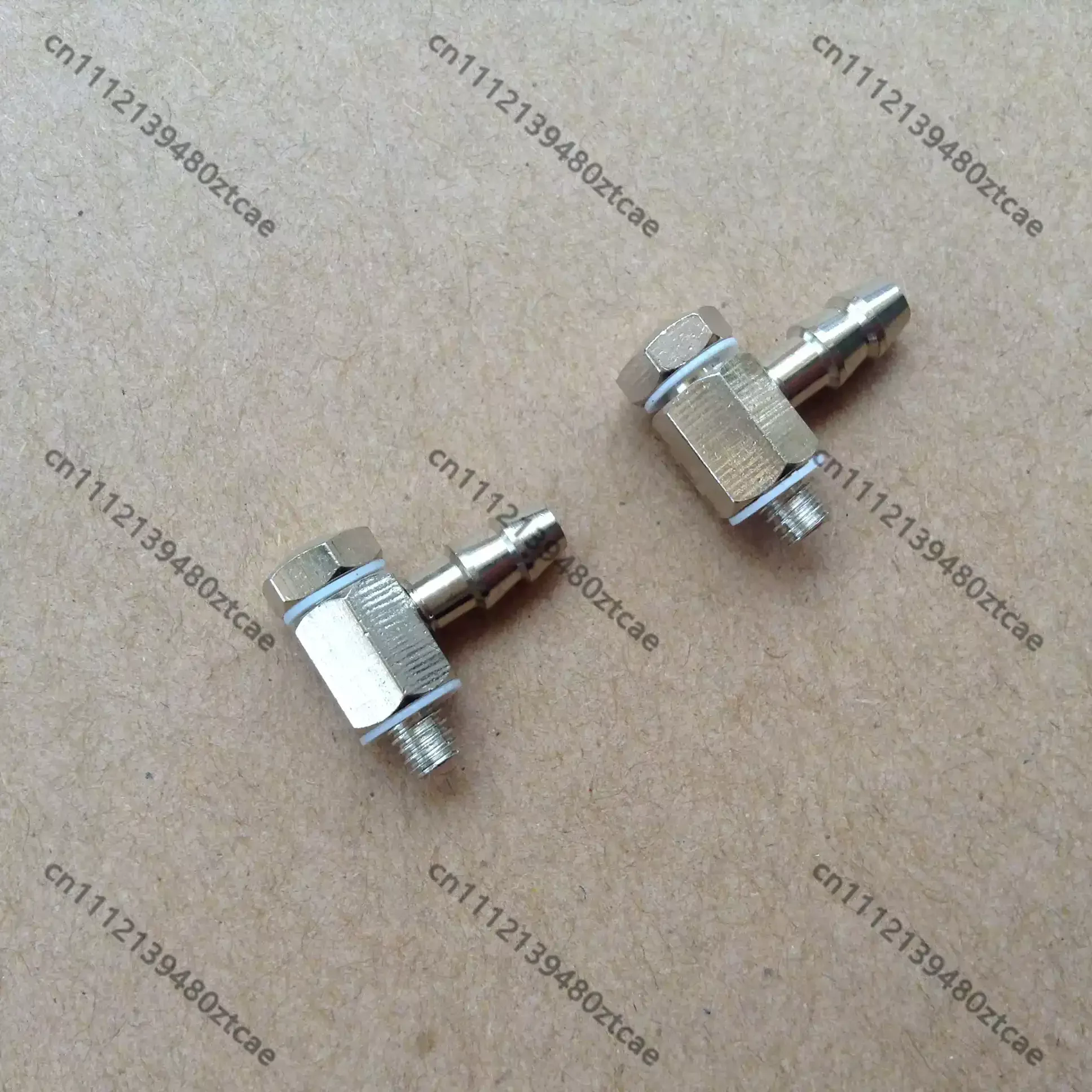 90‑Degree L‑Type 360‑Degree Movable Copper Nozzle M4 Thread For  Methanol Brushless Electric RC Model Boat