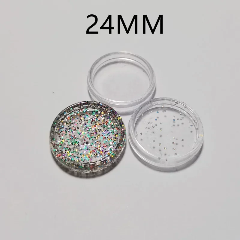 100PCS24MM solid plastic mushroom hole binding ring buckle, loose-leaf notebook storage CD, mushroom hole binding disc.