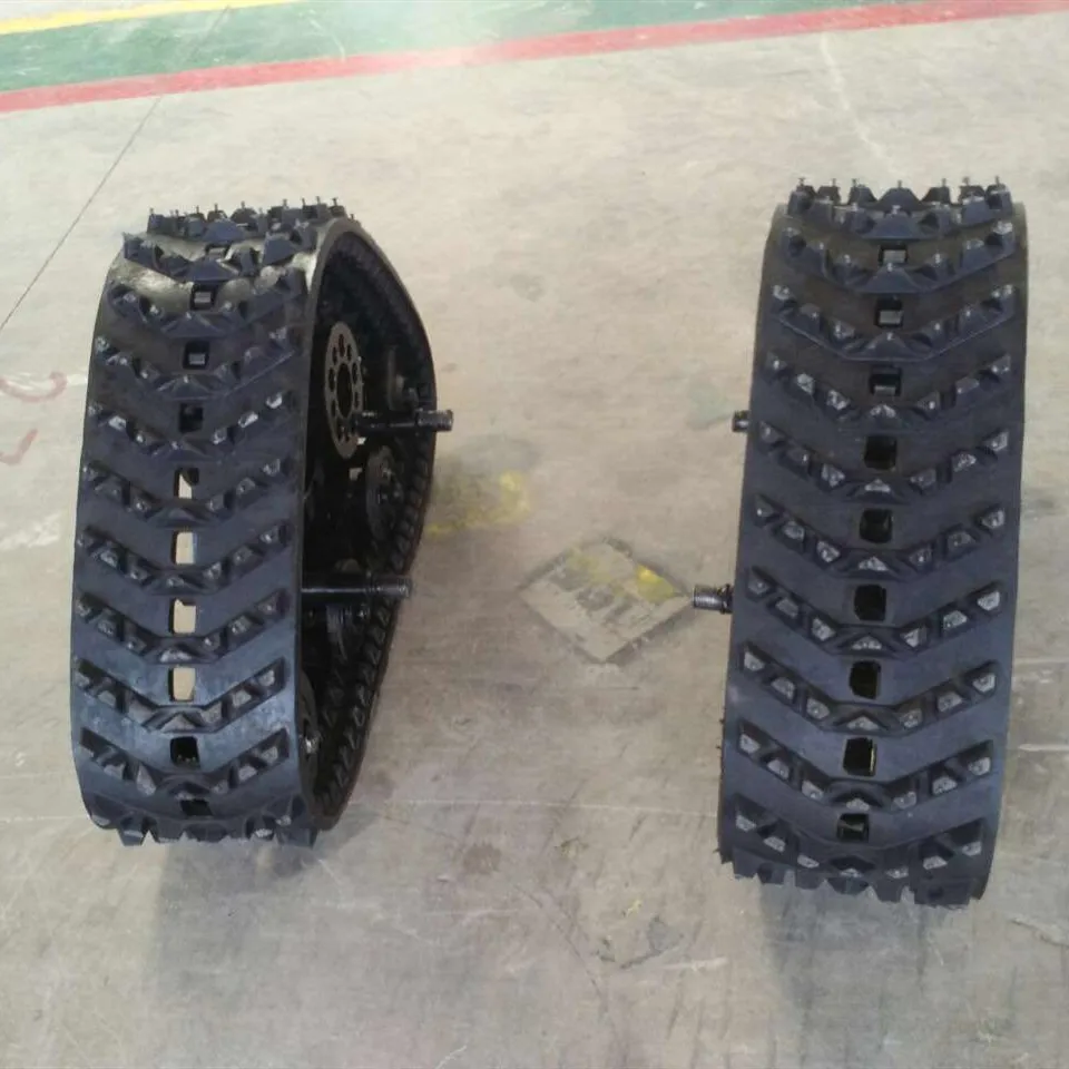 Rubber Track System Assembly BXG-255 For Off-Road Vehicle Pickup Trucks Equipment