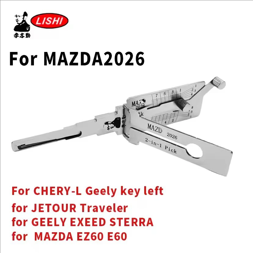 LISHI - for MAZDA 2026 2-IN-1 PICK/DECODER FOR MAZDA 6E, CX-E AND EV TOOLS