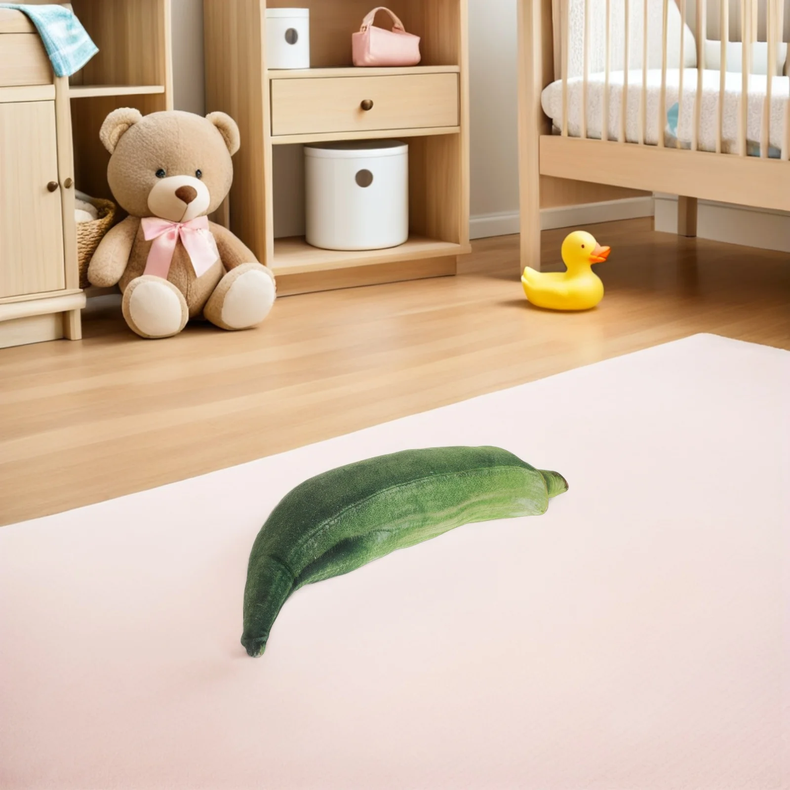 19.85 polegada realista okra travesseiro 3d forma de comida lance almofada macio recheado suporte para decoração casa feriado presente de natal ideia