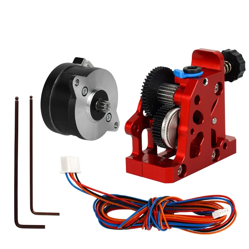 A19E-For CR10 أندر 3 CR6 VORON HGX LITE الطارد المزدوج والعتاد الطارد الصلب تخفيض موتور تروس أجزاء طابعة ثلاثية الأبعاد