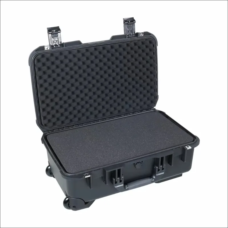 Wholesale IP67 multi-size plastic hard carry large storage box with custom foam