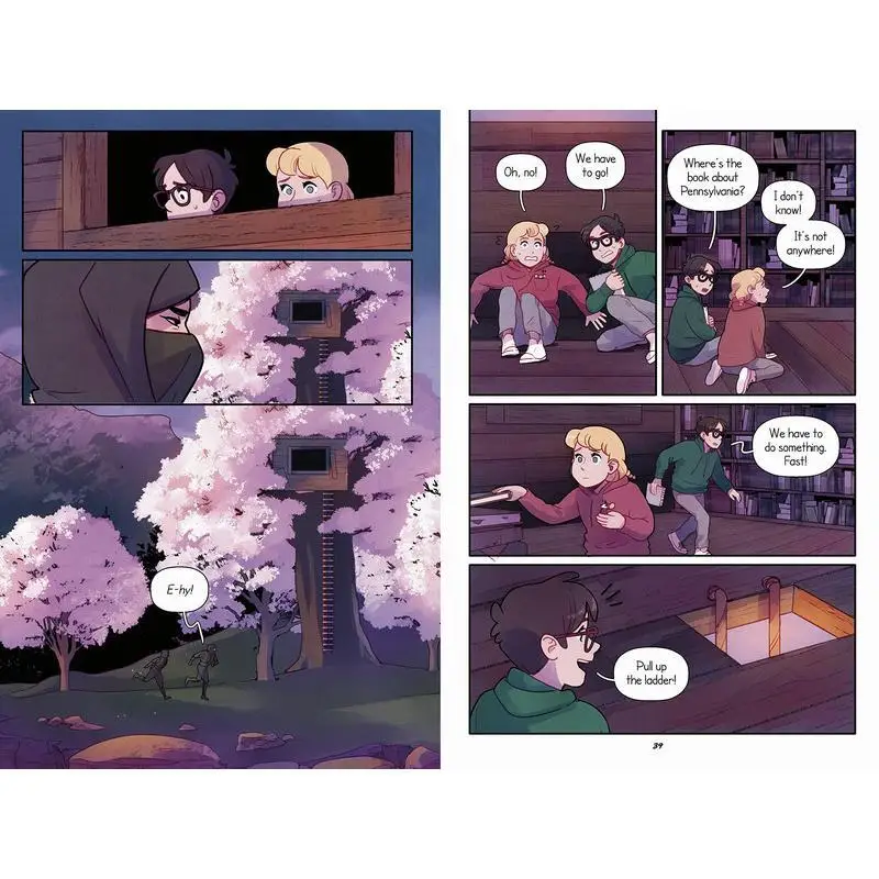 Magic Tree House 5 Novel graficoNight Of The Ninjas Mary Pope Osborne Random House US 9780593488782 Libro