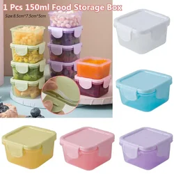 1 Pc 150ml Portable Mini Empty Sealed Fresh-keeping Box Baby Supplementary Snacks Food Storage Box