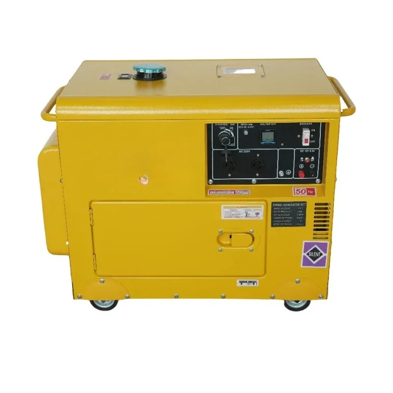 5KW 8kva 10kva 10kw Outdoor Poble Inverter 1.Generator Small Silent Diel Generators For Home In Stock
