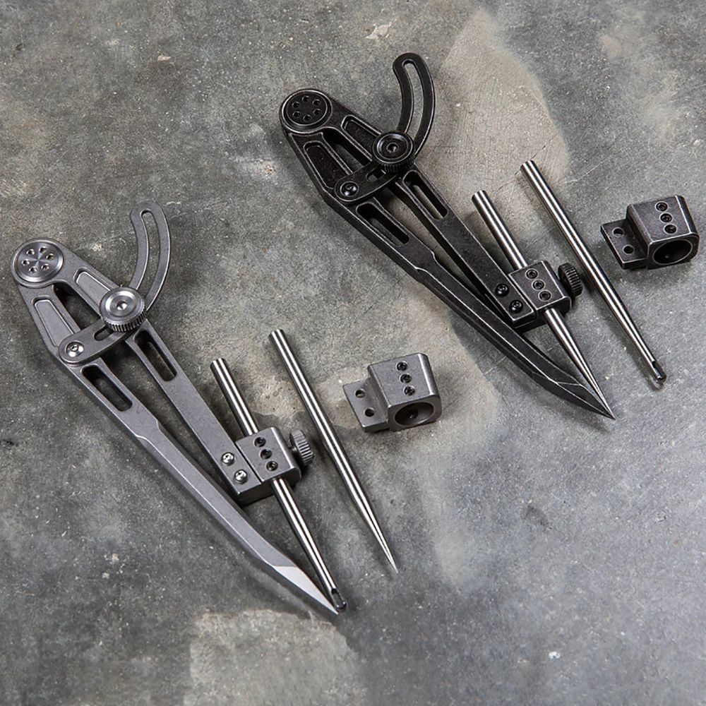 Groover Stitching Tool - QIANYU Multifunctional Leather Spacing Gauge Stitching