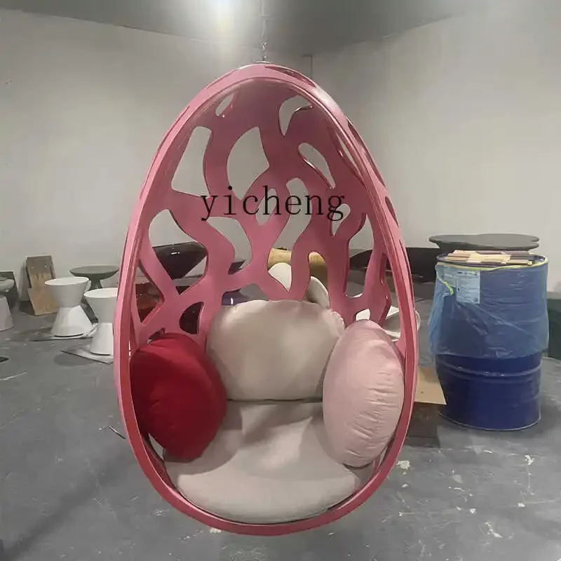 

H19- Hammock Chair Living Room Balcony Indoor Swing Hanging Chair Hotel Model Room Chair