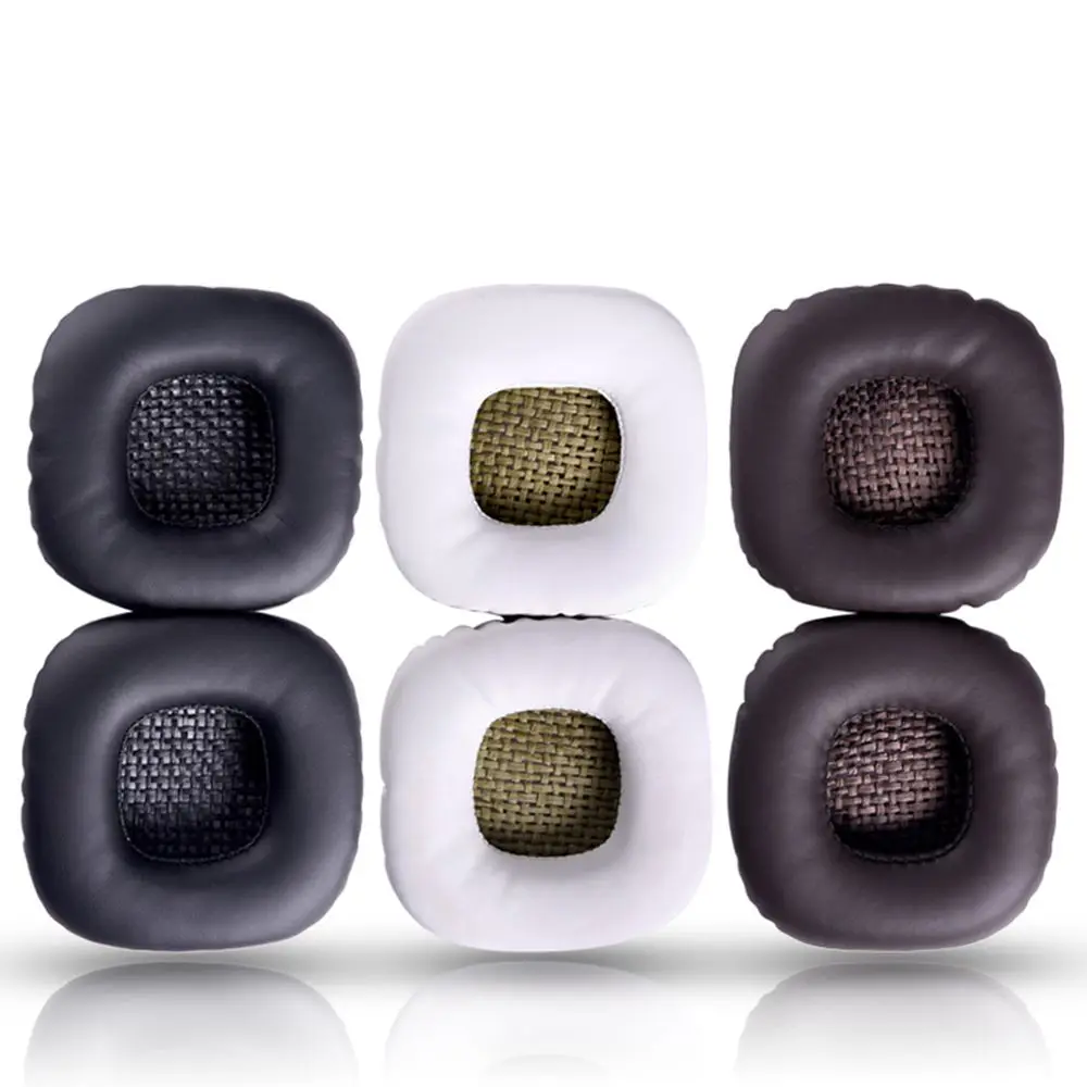 1Pair Soft Headphone Headset Replacement Foam Ear Pads Cushion Cover For Marshall Major I II