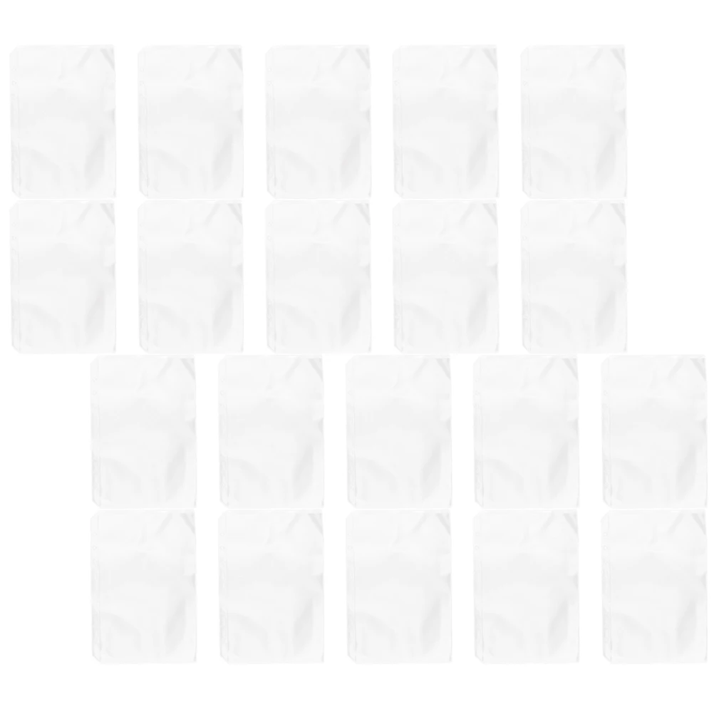 

20pcs A5 Transparent Document Pockets PVC Binder Inserts Multifunctional File Protectors Office School Supplies Photo Sleeves
