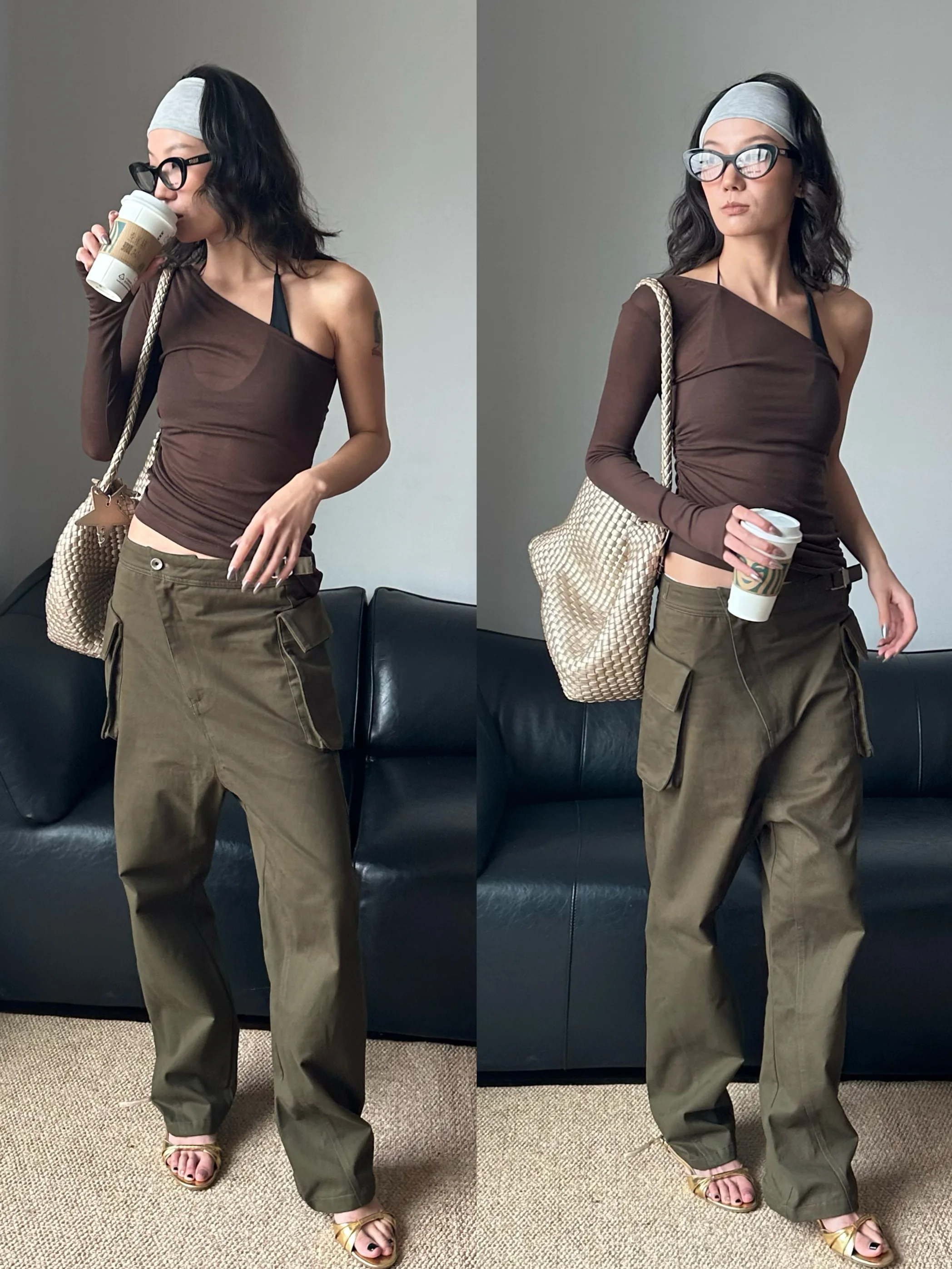 

Detachable oulder Wool Top Pink Coffee Color WEEECHAN Morning ter Sle Women's Commute Faion Slim Fit Long S...