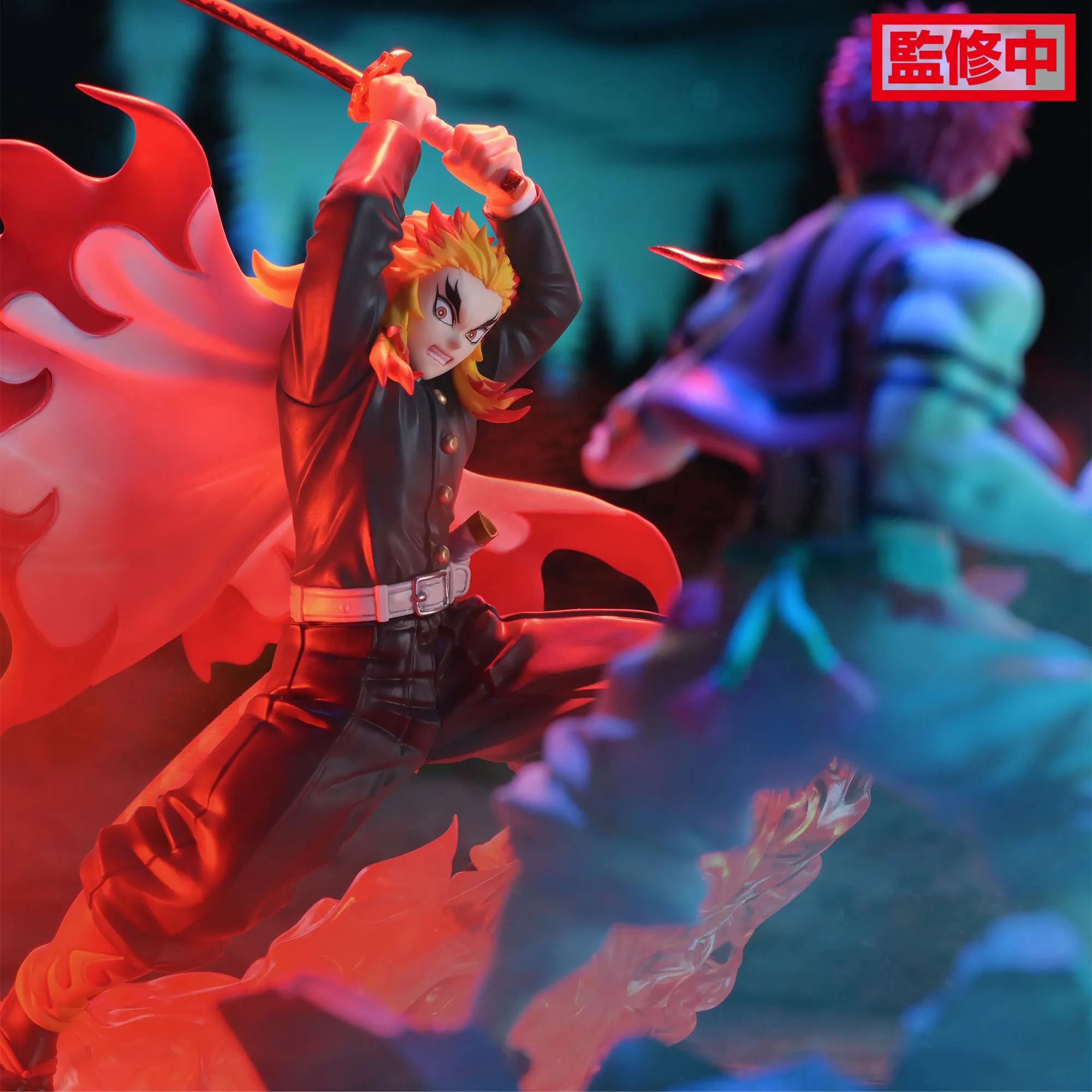 Original SEGA Xross Link Demon Slayer Rengoku Kyoujurou Akaza PVC Anime Figure Action Figures Model Toys