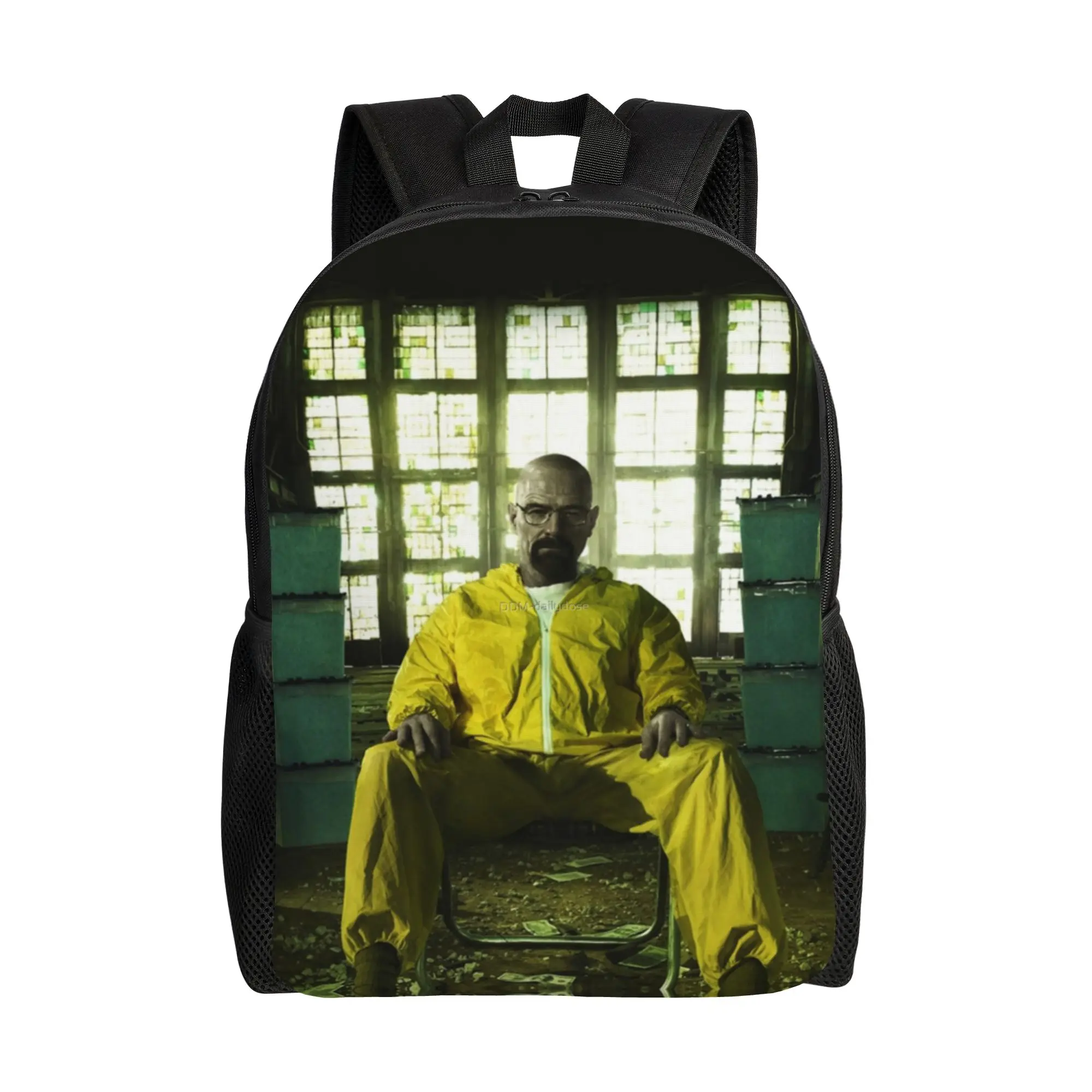 

Рюкзак Breaking Bad Walter White, модный, для старшей школы, для походов, для путешествий, повседневный, в стиле Брайана Кранстона, холщовые сумки для колледжа, спортивные.