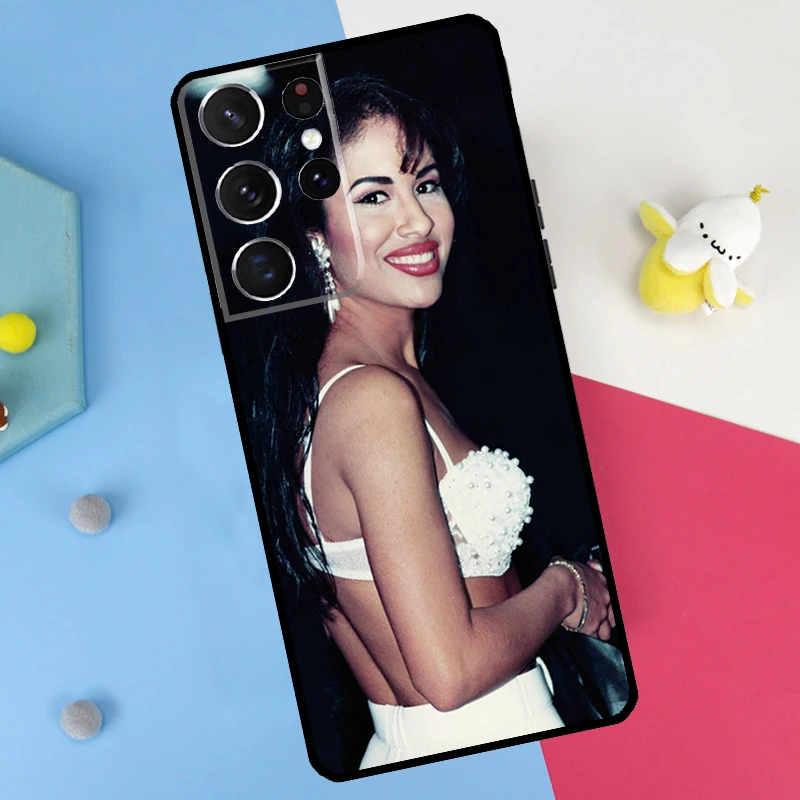 Selena Quintanilla Back Case For Samsung Galaxy S25 S24 S22 S23 Ultra Plus S20 S21 FE S9 S10 S24 FE Soft Cover