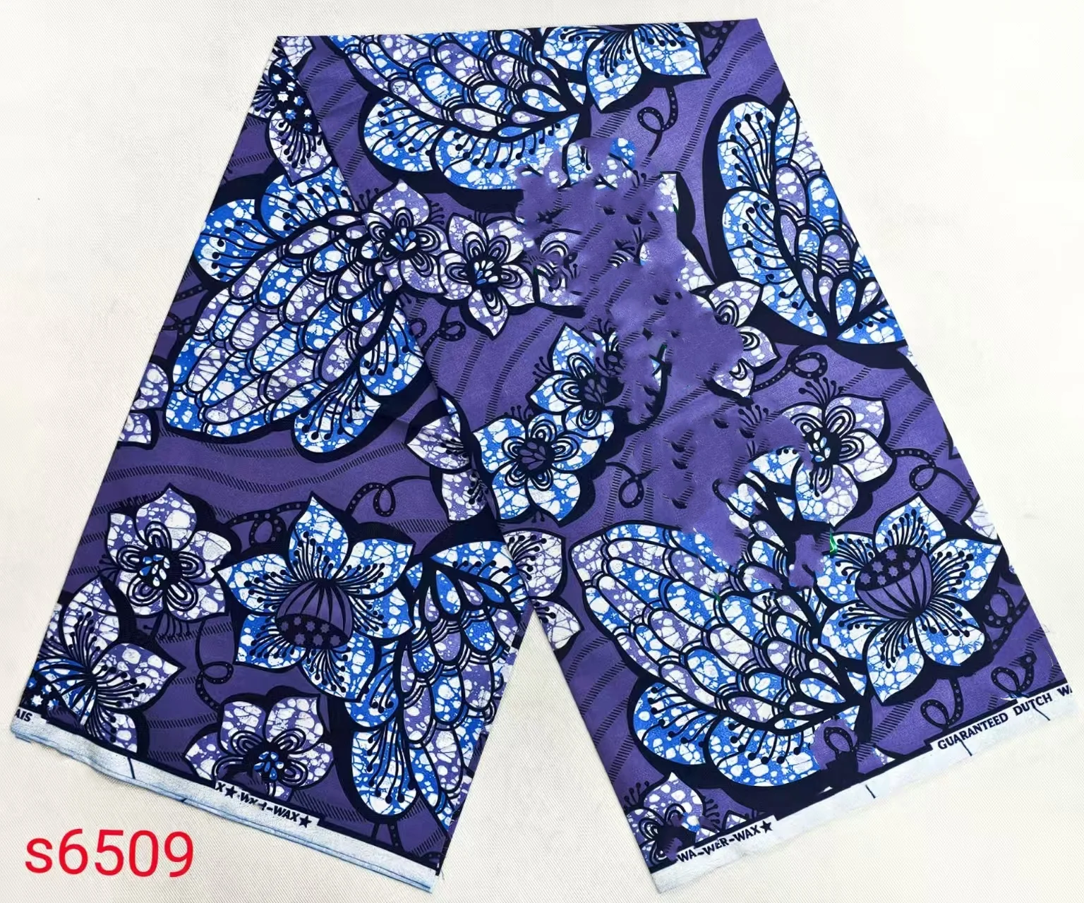 Nigeryjskie tkaniny afrykańskie typu supe-wax z nadrukiem, wysoka jakość, idealne do patchworku, nowy styl, materiał na odzież i dekoracje wnętrz, TT65-12, rok 2025.