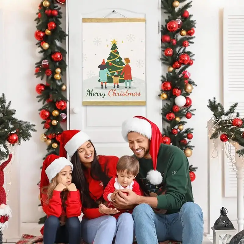 Zeichen rolle für Kinder digitale Ölgemälde Färbung Malerei Schriftrolle Weihnachten Malerei Wandbehänge multifunktion ale Färbung