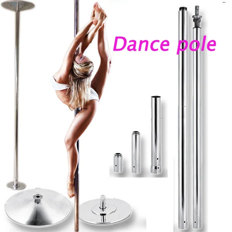 Stripper Pole Dance 360 Spin Professional Dance Equipment Removable Training X POLE Kit EASY Installation Exercise Fitness