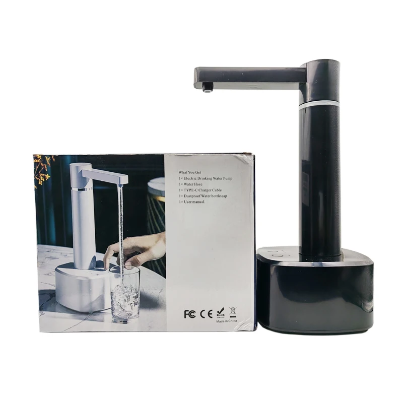 Smart Automatic Water Dispenser 3-gear USB Electric Water Pump With Stand Smart Water Bottle Pump Dispenser For Home Kitchen