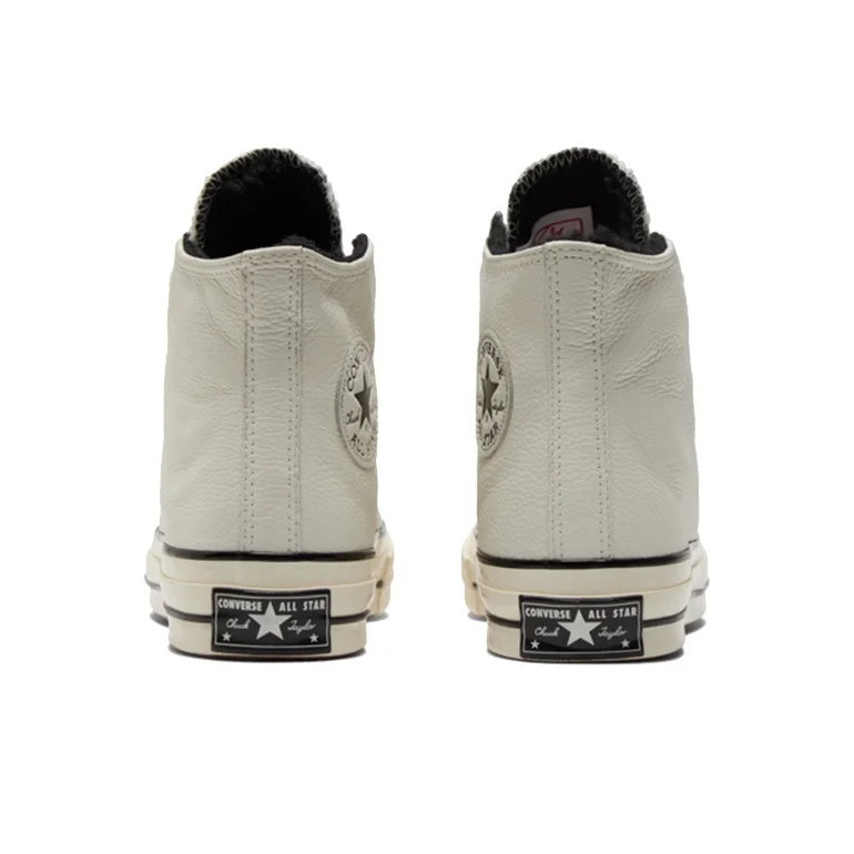 Converse Chuck Taylor All Star Skateboard Shoes Unisex High Top Beige Yellow 172365C