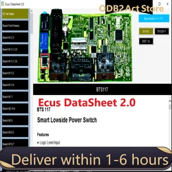 Software Ecus DataSheet 2.0 PCB Schematics with Electronic Components of Car ECUs and Additional Information EcusDataSheet 2.0