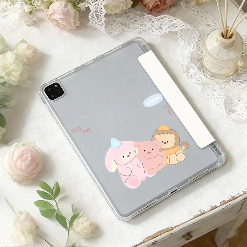 Shockproof 3+Y Fold Tablet Cover For iPad 10.2 7/8/9 4/5th 10.9 10th iPad A16 2025 11th Air11/13 IPad Mini6 8.3 Air3 10.5 Pro11