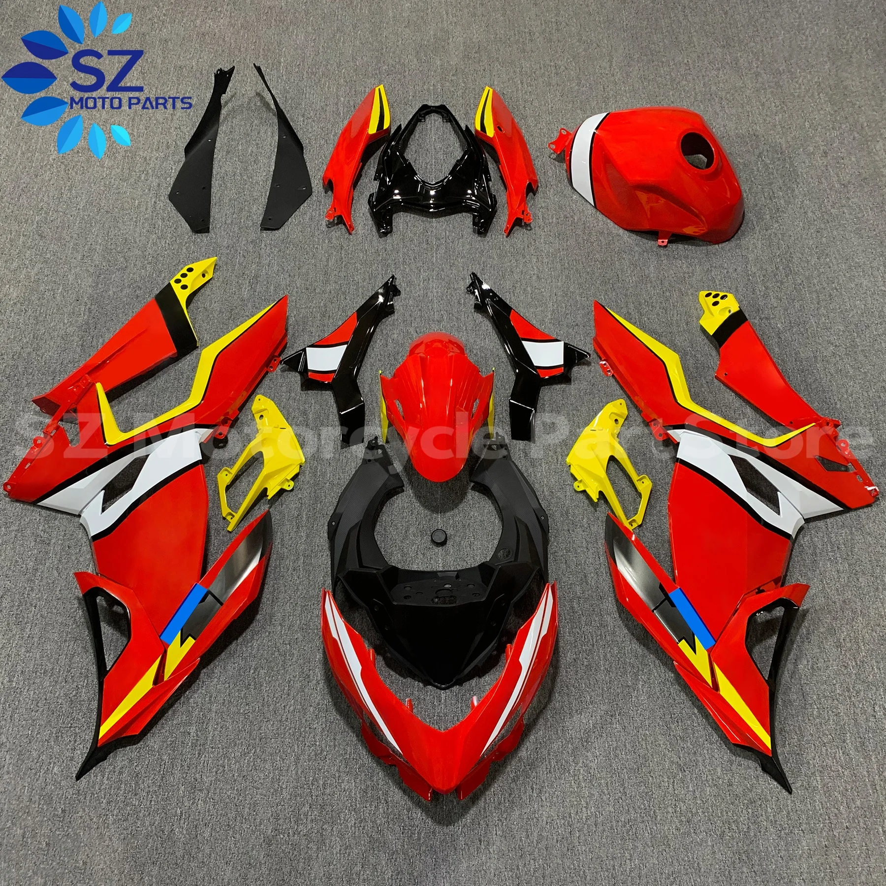 

New ABS Motorcycle Fairing Kit Fit For KAWASAKI NINJA400 ZX400 2018 2019 2020 2021 2022 2023 2024 Custom Fairings Kits Bodywork
