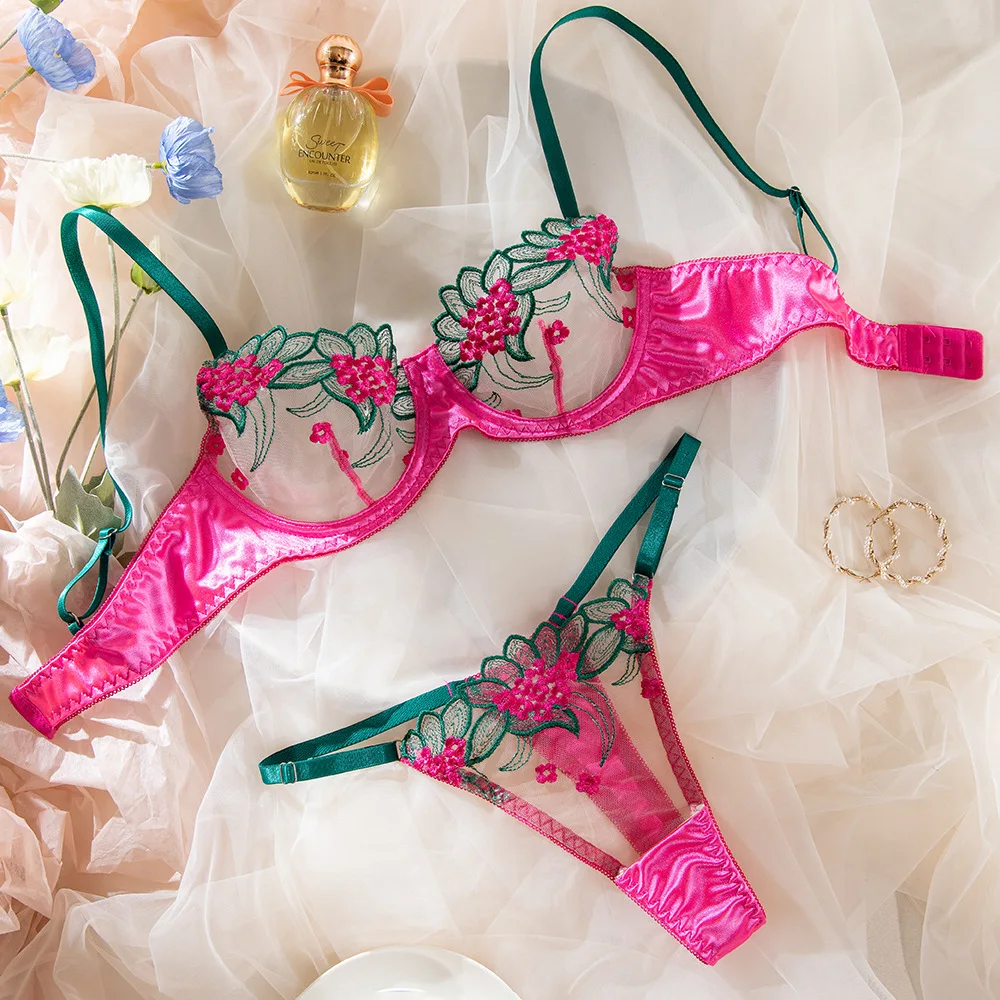 حمالة صدر نمط التطريز ضيق ملزمة حزام مثير مجموعة الملابس الداخلية النساء يتوهم الملابس الداخلية 18 الترقيات 99% مبيعات صنم مثير. العناصر