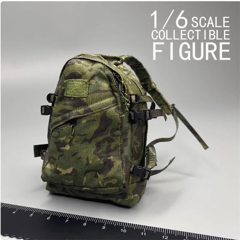 DAM 1/6 Soldier Combat Backpacks Mini Outdoor Trekking Camping Camouflage Knapsack Model Fit 12'' Action Figure Body In Stock