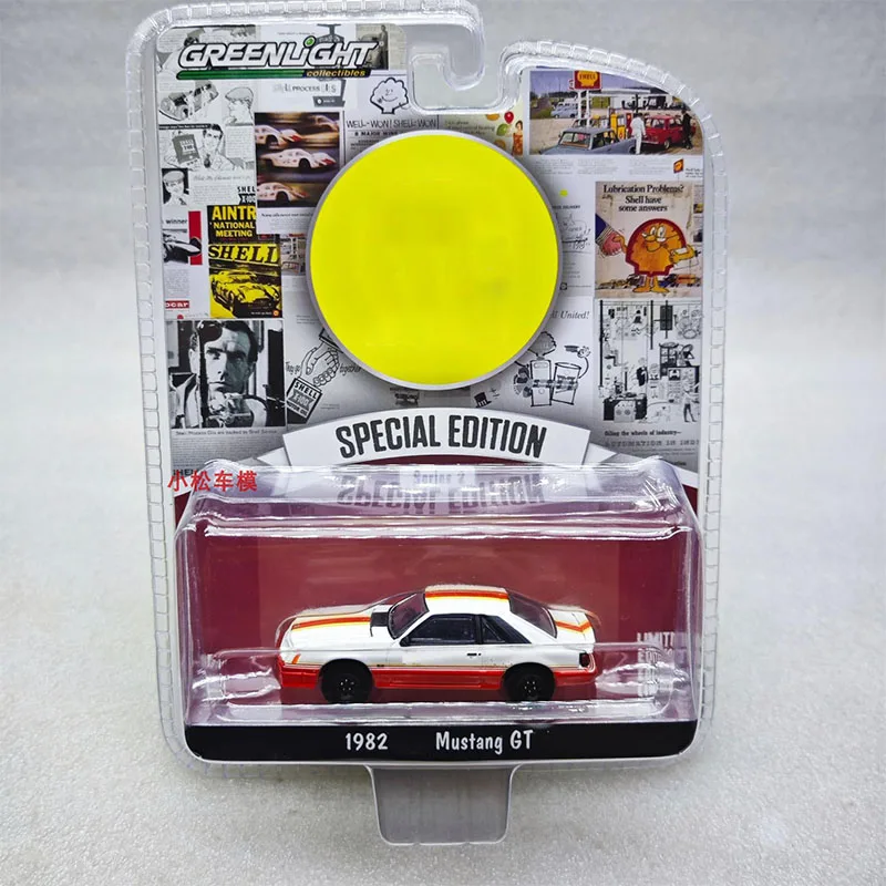 Greenlight 1:64 Edición especial Mustang GT cosechadora Scout vehículo de rescate accionado aleación modelo de fundición a presión coleccionar adornos