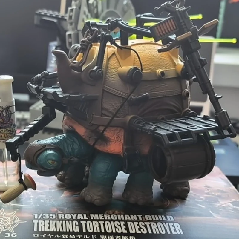 

Ta 1/35 Arc-36 Ancient War Chronicles Royal Chamber Of Commerce Repelled Brigade Turtle Action Figure Removable Model Gift