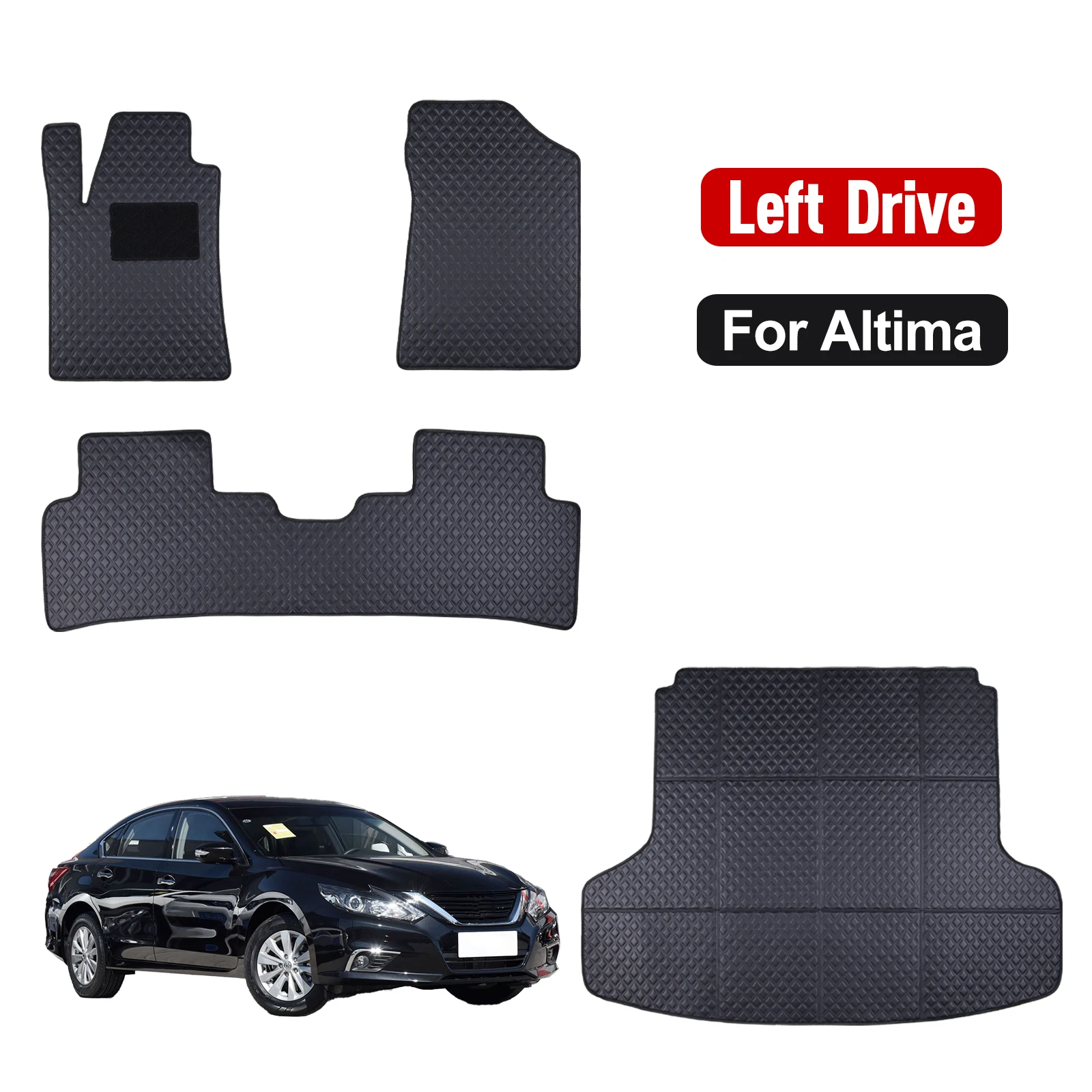 

Автомобильный коврик на заказ для Nissan Altima 2013-2018, коврик, водонепроницаемая нескользящая защита, аксессуары, детали