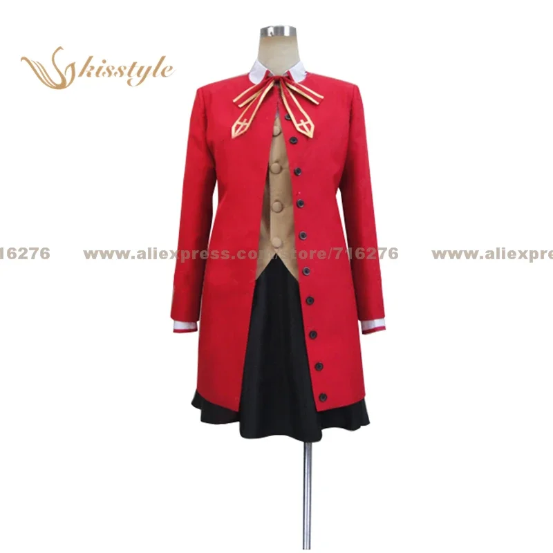 

Kisstyle модный Fate Zero Fate остаются в ночное время неограниченное количество Blade Works Rin Tosaka униформа COS косплей костюм, весь комплект