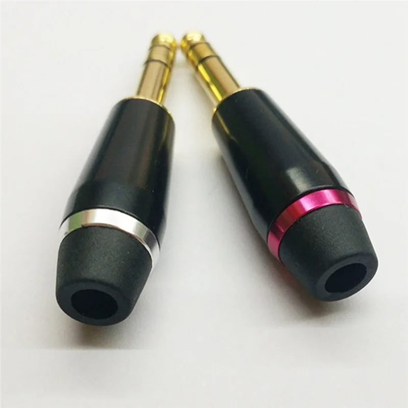 LBER Hifi chapado en oro 3,5 Mm hembra equilibrada a 1/4 6,35 Mm TRS macho adaptador convertidor Audio estéreo auriculares TRS Jack Cable Converter