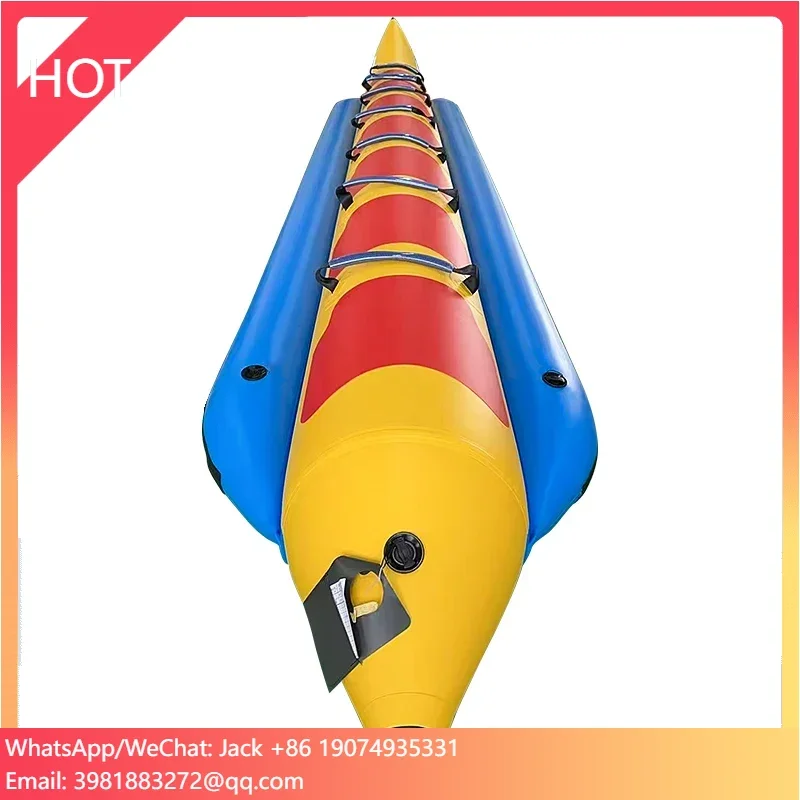 

Six People 6 Persons Inflatable Banana Boat For 6 Person Rafting Boat