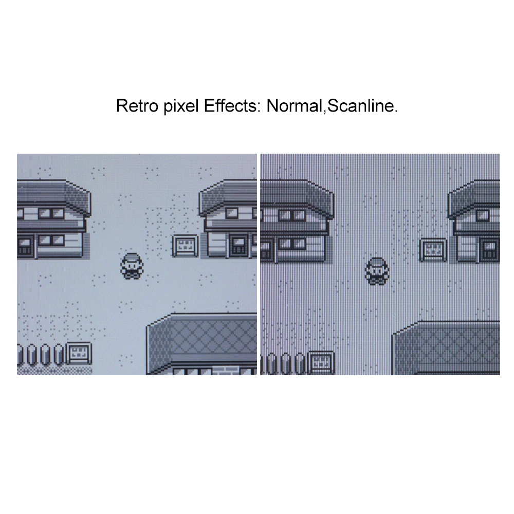 Pro V5 GBO IPS LCD Backlight Kits 36 cores Mod Tela de substituição para Game Boy GBO/DMG Habitação Shell