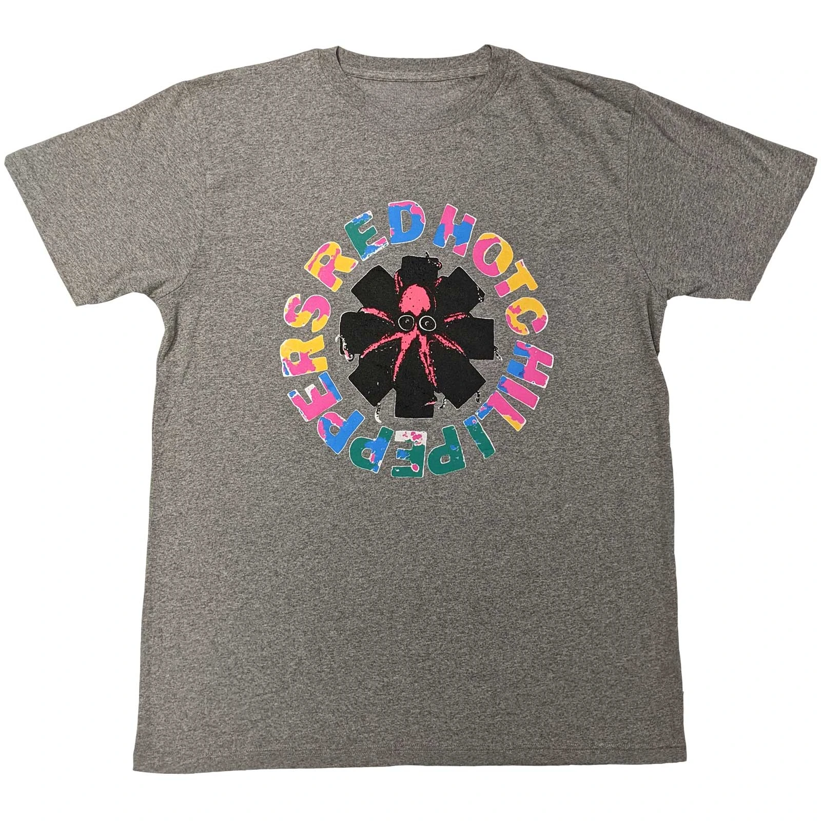 Mini Classic Asterisk Red Hot Chili Peppers Band T-Shirt Cotton Graphic Tee Men Women Summer Streetwear Top