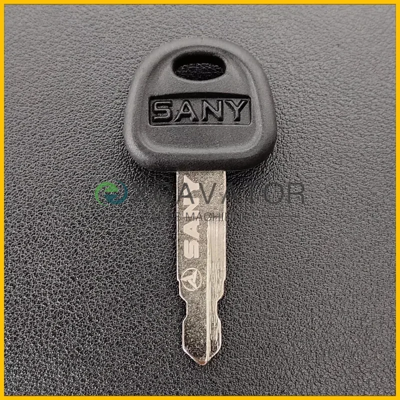 Excavator Key For Sany Start Ignition 55 60 75 135 215 Toolbox Fuel Tank Universal Door Lock