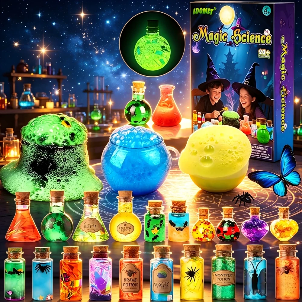 ldomet-science-magic-potions-kit-for-kids-20-potion-experiments-making-fairy-magic-potions-craft-kit-for-creative-educational