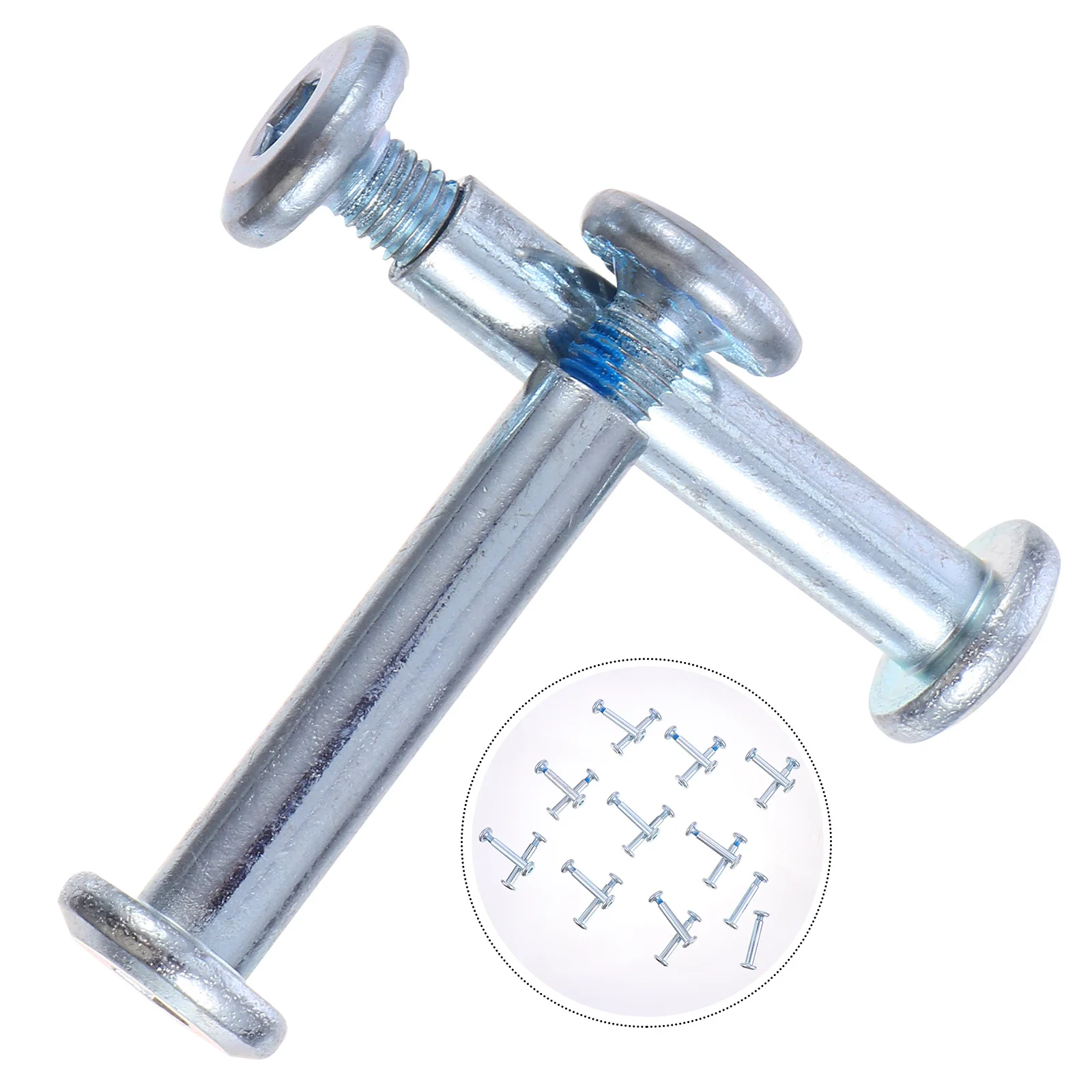 20pcs Stainless Steel Inline Skate Screw Skates Wheel Replacement Kit For Bearings Durable Metal Axle Fasteners Cycling