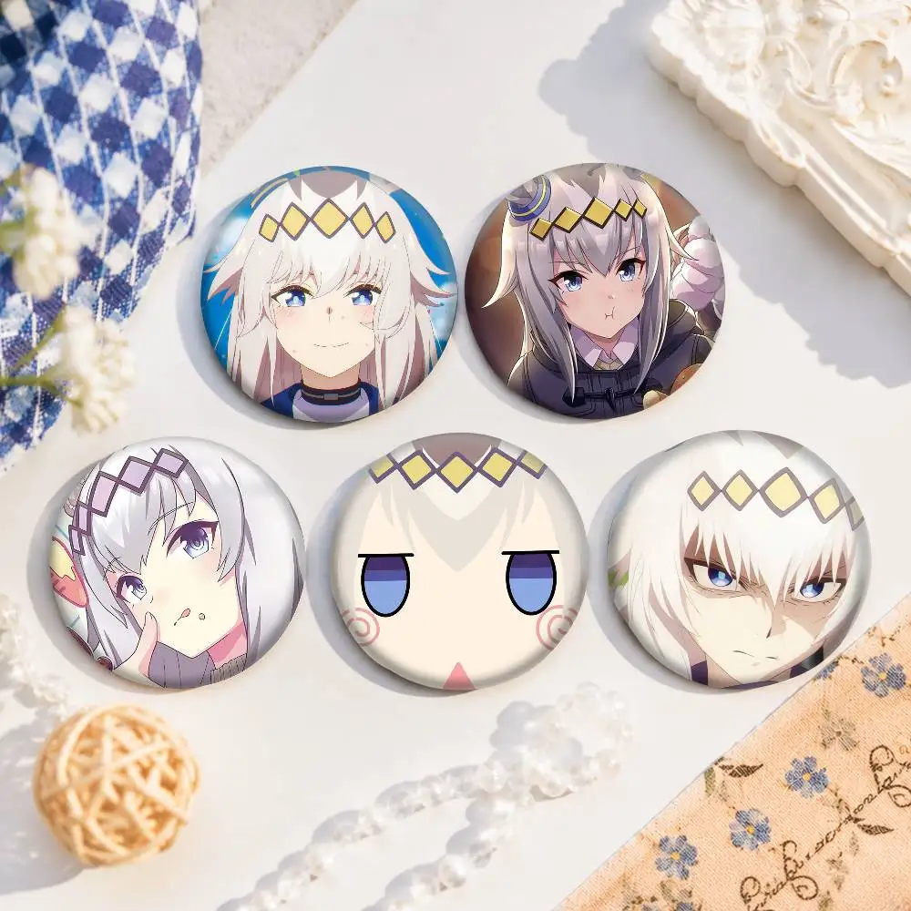 A-O-Oguri-I C-Cap-P Cartoon Round Brooches On Backpack Jacket Acrylic Button Pins Collection Gifts