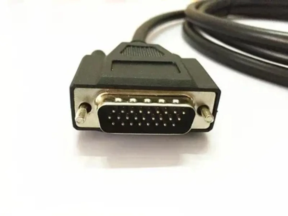 DB26 ذكر لنقل البيانات تمديد كابل ، 26Pin سلك اتصال ، أسود ، 50 سنتيمتر ، 1.5 متر