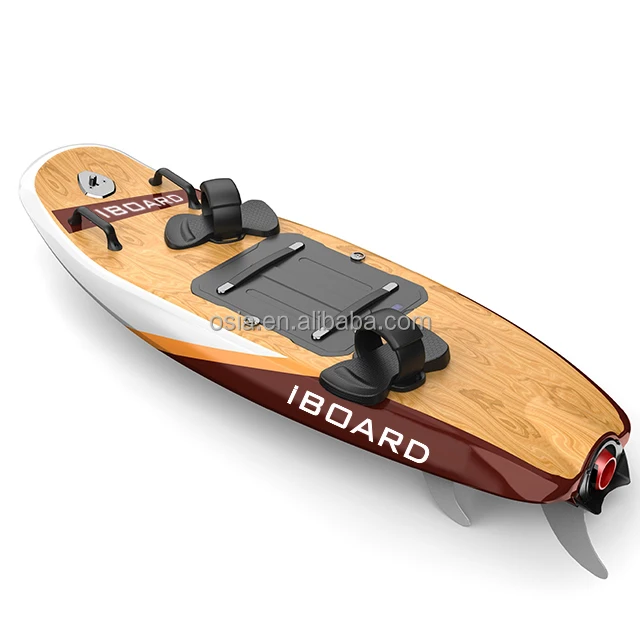 Composite Materials IBoard 15KW Jet Surf Board Electric Wakeboard Full Pack 40min Battery Life 120kg Max Load Lakes & Rivers
