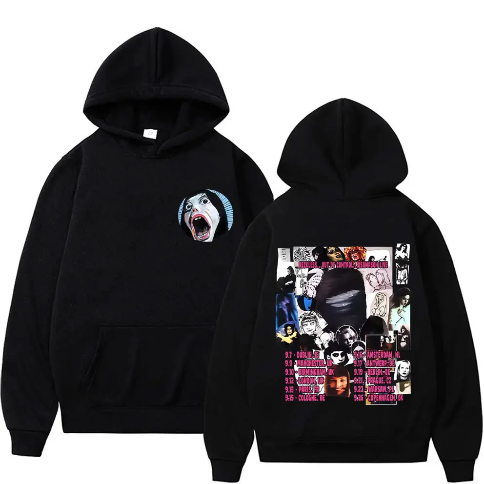 

Rapper OsamaSon Tour 2025 Hoodie Men Women Fashion Hip Hop Oversized Sweatshirt Men's Casual Fleece Vintage Pullover Streetwear