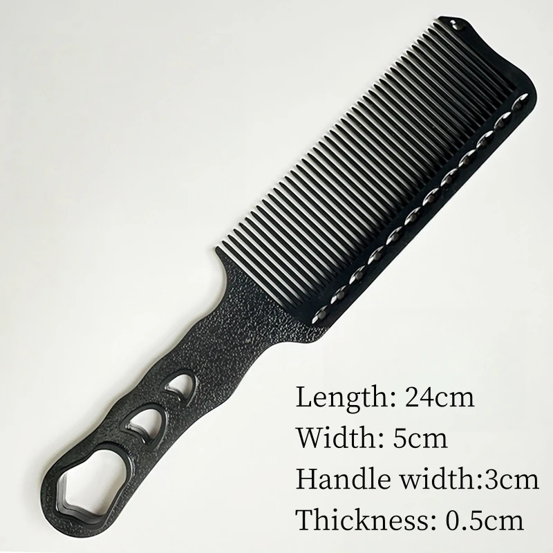 1Pc Men\'s Hair Cutting Comb Anti-slip Anti-static Hairstylist Trimming Hair Comb Barber Shop Pro Hairdressing Hairbrush Y0724