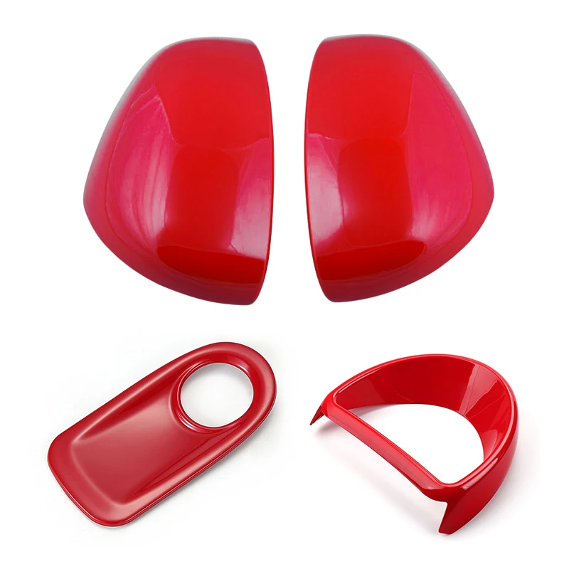 Car Interior Modification Decoration Cover Rearview Mirror Window Trim Sticker Exterior Accessories For Smart 453 Fortwo Forfour view 6