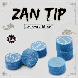 Zan Tip Premium 14mm Pool Cue Tips Super Zan Tip Standard Professional Billiard Cue & Pool Cue Stick Tips Billiard Accessories