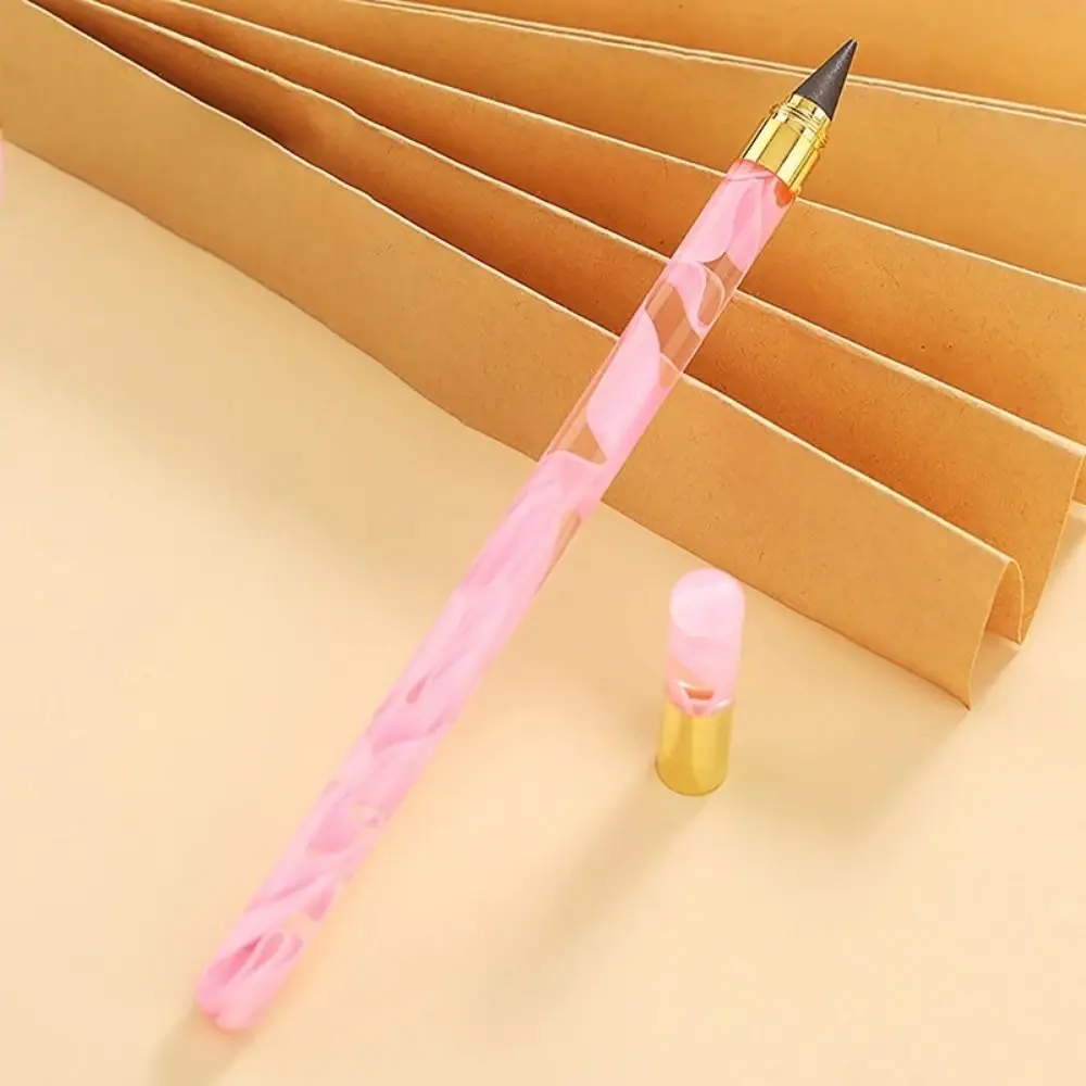 

Technology Unlimited Writing Pencil Fog Rod HB 0.5mm Eternal Pen Acrylic Writing Pen Mechanical Pencil School Supplies