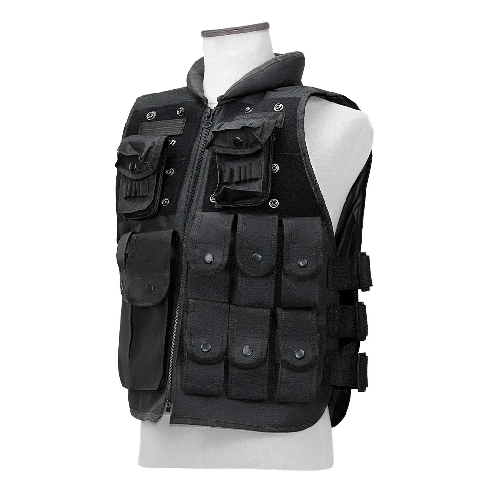 Multifunctional tactical secret service vest security supplies combat vest outdoor cs training suit tactical vest