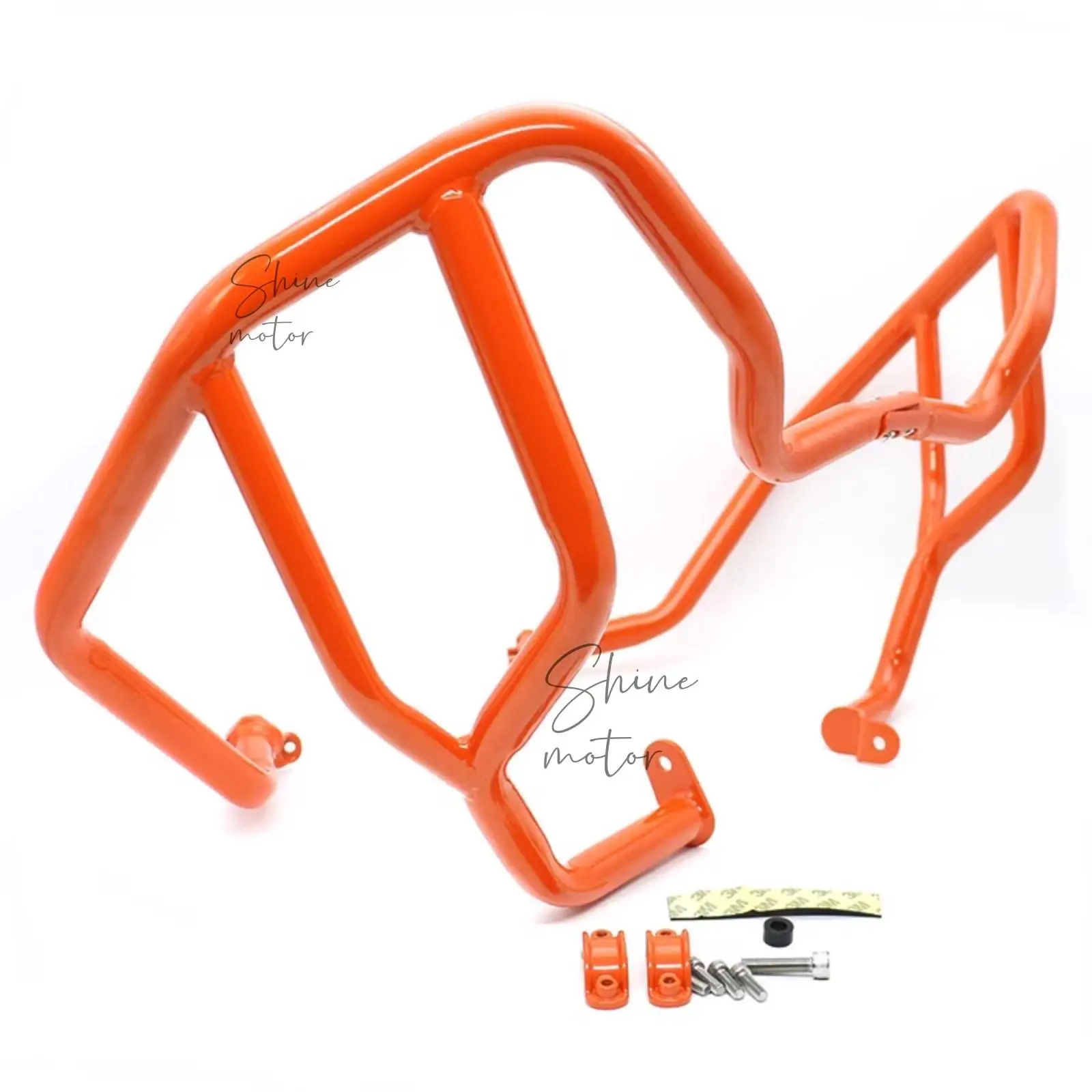 

Верхняя нижняя оранжевая защита двигателя KTM 1290 Super Adventure S/R 21-23, черная