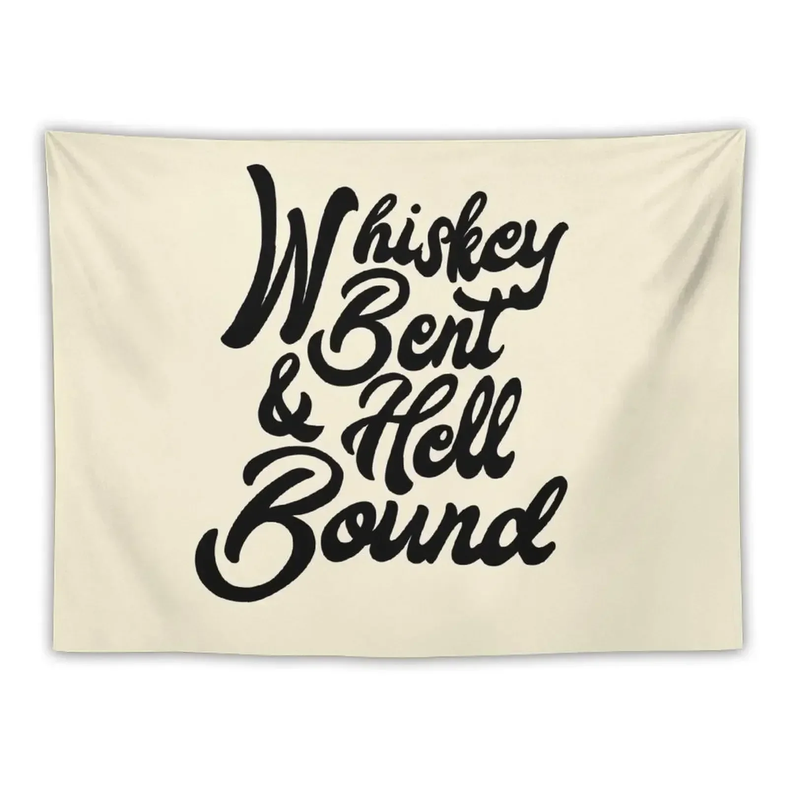 Whiskey Bent and Hell Bound (2) Tapestry Decoration Aesthetic Decoration For Rooms Carpet Wall Tapestry